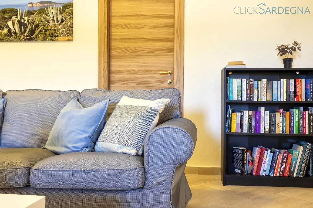 Villa Verde With Pool, Private Parking, Air Conditioning, 5 Bedrooms And 4 Bathrooms 阿尔盖罗 0*,