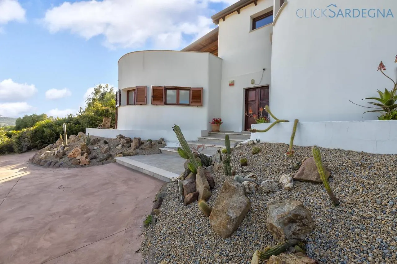 Villa Verde With Pool, Private Parking, Air Conditioning, 5 Bedrooms And 4 Bathrooms 阿尔盖罗
